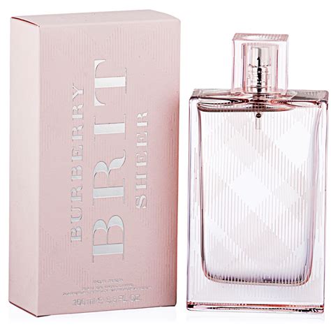 burberry brit sheer.|burberry brit sheer fragrantica.